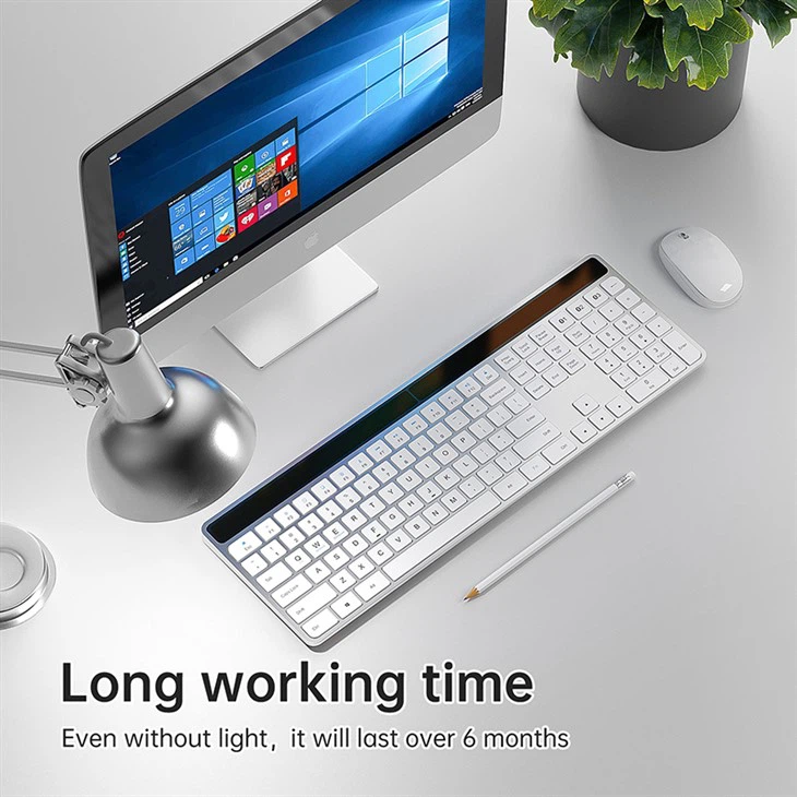 Solar bluetooth keyboard manufactuer